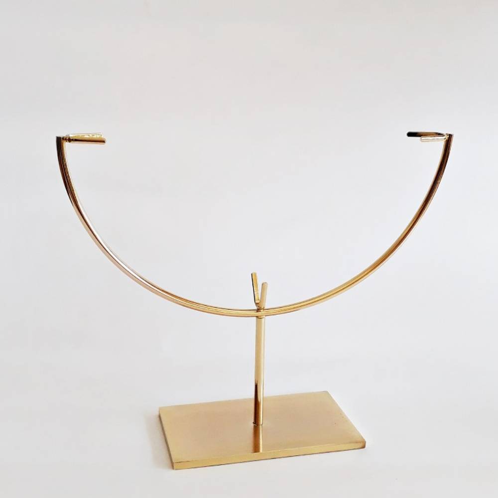 Gold Kaplama Pirinç Kaide 23cm K2749
