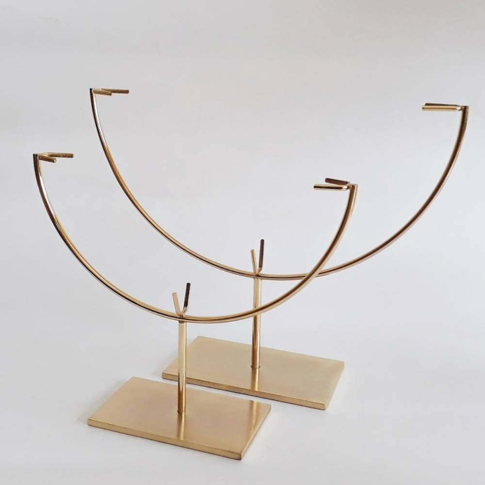 Gold Kaplama Pirinç Kaide 5'li Takımı 23&30cm K2487